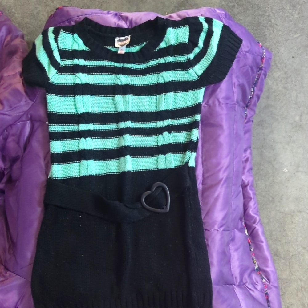 youth girls sweater dress